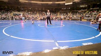 73 lbs Quarterfinal - Robert Gibbs, Backyard Brawlers vs Cai Sontz, Ruthless WC