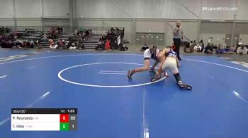 110 lbs Prelims - Parker Reynolds, Team USA vs Trae Rios, Team Tulsa NDT