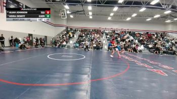 135 lbs Cons. Round 3 - Aliah Johnson, Tecumseh vs Keira Dewitt, League City Clear Springs