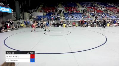 150 lbs Rnd Of 128 - Maximus McCarthy, NY vs Bryston Scoles, WI