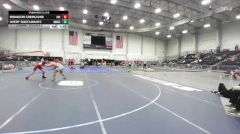 184 lbs Champ. Round 2 - Avery Bustamante, Brockport vs Brandon Cirincione, Oneonta State