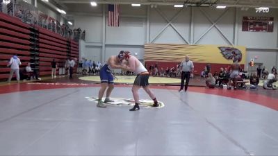 285 lbs Cons. Round 2 - Owen Willers, Simpson vs Wyatt Hanna, North Iowa Area Community College