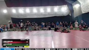 123 lbs Prelim - Jake Heisler, Homestead vs Alex Kolar, Ares