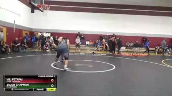 285 lbs Champ. Round 1 - Vili Fetapai, Faith Lutheran vs Jacob Chapman, Palo Verde