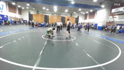 126 lbs Cons. Round 1 - Jayden Rocha, Eisenhower vs Dillenger Neville, San Clemente