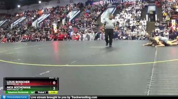 175 lbs Semifinals (8 Team) - Louis Bosscher, Rockford HS vs Nick Rochowiak, Hartland HS