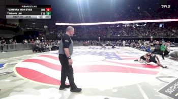 7th Place Match - Keanu Lee, O`Gorman vs Zaniyan Iron Eyes, Lakota Tech