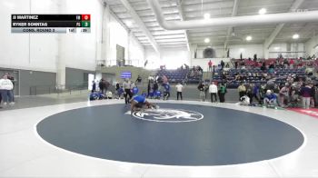 215 lbs Cons. Round 3 - Ryker Sonntag, Pleasant Grove vs JJ Martinez, Fruita Monument