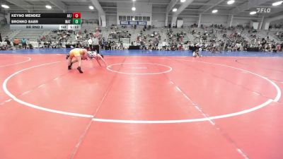 170 lbs Rr Rnd 2 - Keyno Mendez, Average Joes - HSB vs Bronko Baer, Mat Warriors White HS - HSB