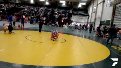 215 lbs Quarterfinal - Jake Howell, Cherry Creek High School vs Justyce Hostetler, GI Grapplers