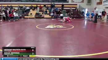 120 lbs Cons. Round 1 - Anthony Bautista-Buys, Washington vs Roman Hemmings, Franklin Pierce