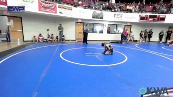 73-76 lbs Consolation - Jaylynn Rainbolt, Gentry Youth Wrestling vs Shaune McConnell, Eufaula Ironheads Wrestling Club