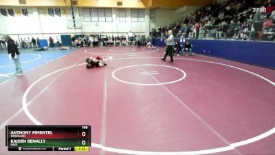 106 lbs Round 5 - ANTHONY PIMENTEL, Mogollon vs Kaiden Benally, Page