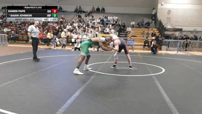 174 lbs Cons. Semi - Dajun Johnson, Wisconsin-Parkside vs Damen Pape, Northern State