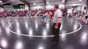190 lbs Placement Matches (16 Team) - Colton Johnson, Alliance vs Carter Woods, Mead