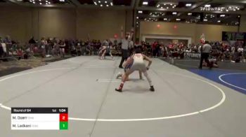 113 lbs Round Of 64 - Mikey Doerr, Chain Gang vs Michael Ladkani, Tesoro HS