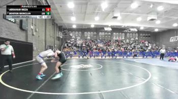 150 lbs Champ. Round 1 - Boston Monclus, Lompoc vs Abraham Meza, St. Joseph