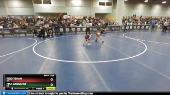 63 lbs Champ. Round 2 - Max Lindquist, MO vs Reid Tehan, WI