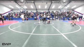 110 lbs Consolation - Avery Jackson, Jenks vs Lily Caudle, Bixby JH Girls