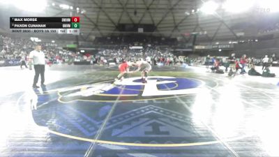 Boys 3A 150 lbs Quarterfinal - Max Morse, Snohomish vs Paxon Cunanan, University