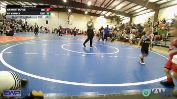 37-40 lbs Rr Rnd 3 - Beckett Cartwright, Kiefer Youth Wrestling Club vs Barlow Schubert, Chandler Takedown Club