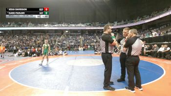 1A/2A 150 Cons. Semi - Kade Parlier, Alleghany vs Jessi Davidson, North East Carolina Preparatory School