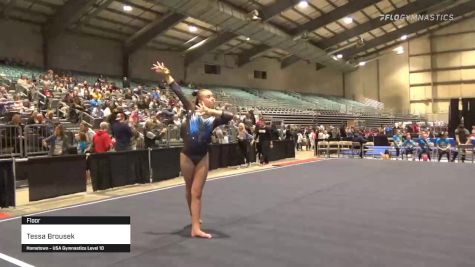 Tessa Brousek - Floor - 2020 Buckeye Classic