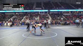 82 lbs Cons. Round 1 - Meyer Kempf, Iron Grapplers vs Madden Goode, Paola