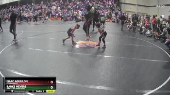 49 lbs Quarterfinal - Banks Meyers, Ninety Six Wrestling vs Isaac Aguillon, C2X Academy