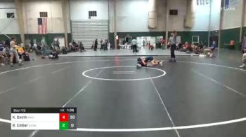 84 lbs Prelims - Kylar Smith, MIDWEST DESTROYERS vs Rylon Collier, GI Grapplers Purple