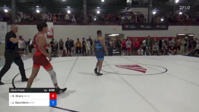 65 kg Semifinal - Haiden Drury, Brunson UVRTC vs Joshua Saunders, Spartan Combat RTC/ TMWC