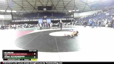 144 lbs 3rd Place Match - Bo Bruhn, Enumclaw Yellow Jackets Wrestling Club vs Bobby Rothenberger, Mat Demon Wrestling Club