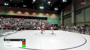 132 lbs Consi Of 32 #2 - Kellen Kolka, Meridian vs Sebastian Macedo, Lemoore