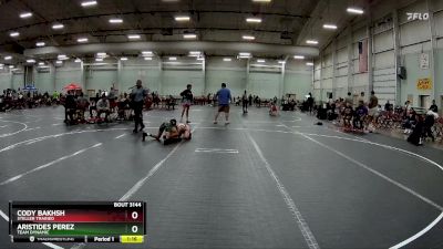 85 lbs Semifinal - Cody Bakhsh, Steller Trained vs Aristides Perez, Team Dynamic