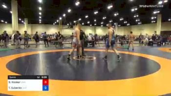 97 kg Semifinal - George Hooker, Unattached vs Timothy Eubanks, Unattached