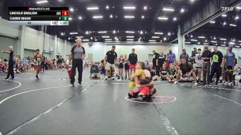 90 lbs Round 2 (4 Team) - Caden Biggs, Pedraza vs Lincoln English, Arrhichions Will Elite