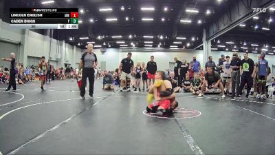 90 lbs Round 2 (4 Team) - Caden Biggs, Pedraza vs Lincoln English, Arrhichions Will Elite