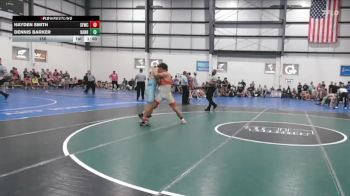 150 lbs Hayden Smith, SLY FOX WRESTLING CLUB vs Dennis Barker, HANOVER HAWKEYE