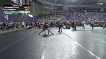 184 lbs Round 1 (16 Team) - Tyson Beauperthuy, Doane University vs Wyatt Rewerts, Embry-Riddle (Ariz.)