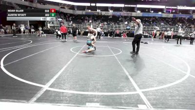 143 lbs Consolation - Noah Eller, Blue Valley Southwest Kids Club vs Austin Wyatt, Jaguar MMA