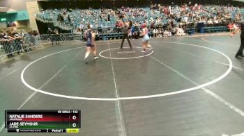 132 lbs 3rd Place Match - Jade Seymour, La Pine vs Natalie Sanders, Anderson