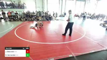 145 lbs Round Of 16 - Jordan Beauvais, Grindhouse WC vs Drake Hernandez, King