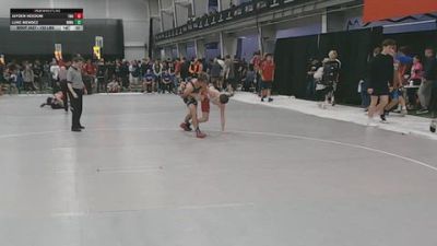 132 lbs Cons. Rd Of 64 - Luke Mendez, North Desoto Wrestling Academy vs Jayden Heedum, The Hideout