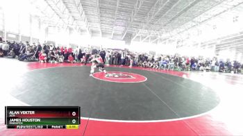 120 lbs Cons. Round 2 - James Houston, Panguitch vs Alan Vekter, Alta