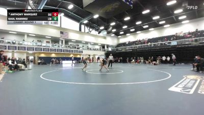 157 lbs Champ. Round 1 - Saul Ramirez, Lemoore College vs Anthony Marquez, Santa Ana College