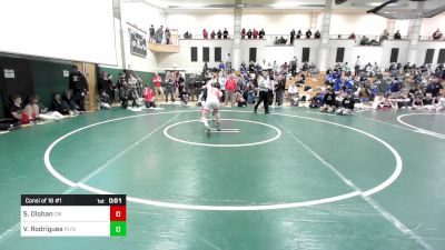 150 lbs Consi Of 16 #1 - Seamus Olohan, Catholic Memorial vs Vicente Rodrigues, Plymouth South