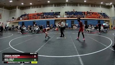 144 lbs Quarterfinal - Joshua Jackson, Calvert Hall College vs Nick Melfi, Severn School