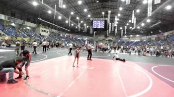 65 lbs Quarterfinal - Izaias DeLeon, Takedown Elite vs Michael Hernandez, Wrecking Crew