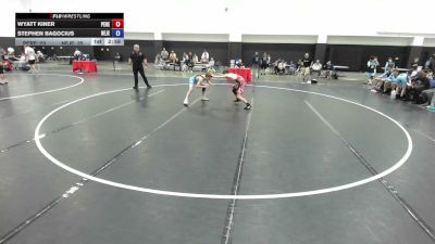 106 lbs Wyatt Kiner, Pennsylvania Red vs Stephen Bagocius, New Jersey