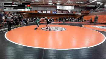 285 lbs Cons. Round 3 - Treg Dimon, Hansen vs Bristol Fuentes, Declo